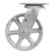 Vestil Semi Steel Swivel Caster 6 In. x 2 In. 1,200 Lb. Capacity Silver CST-VE-6X2MA-S - alternate 4